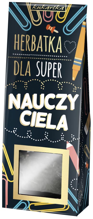 Herbata kukartka: "DLA SUPER NAUCZYCIELA" SG-328