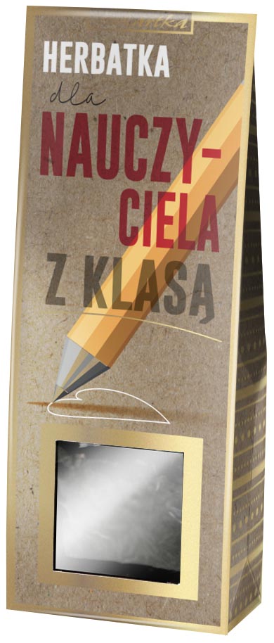 Herbata kukartka: "DLA NAUCZYCIELA Z KLASĄ" SG-327