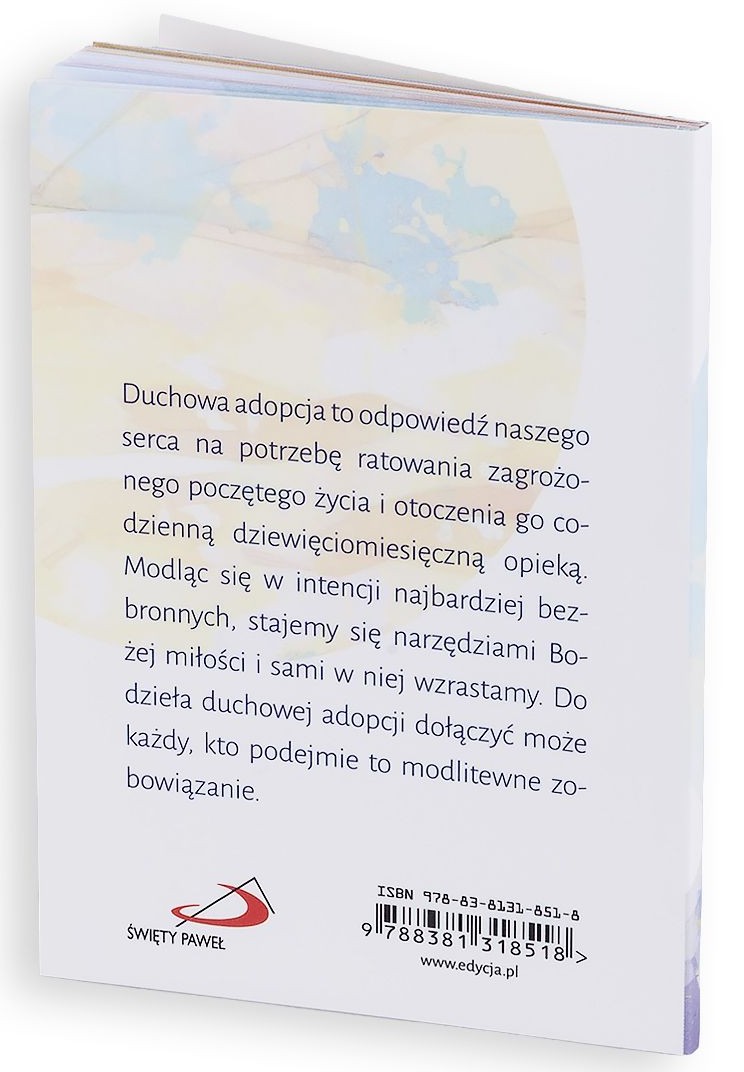 MODLITEWNIK duchowej adopcji - s. Bożena Maria Hanusiak pust.