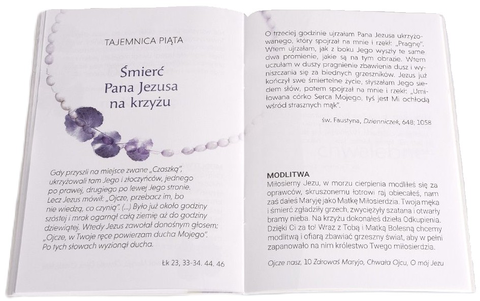 RÓŻANIEC ze św. Faustyną - Praca zbiorowa