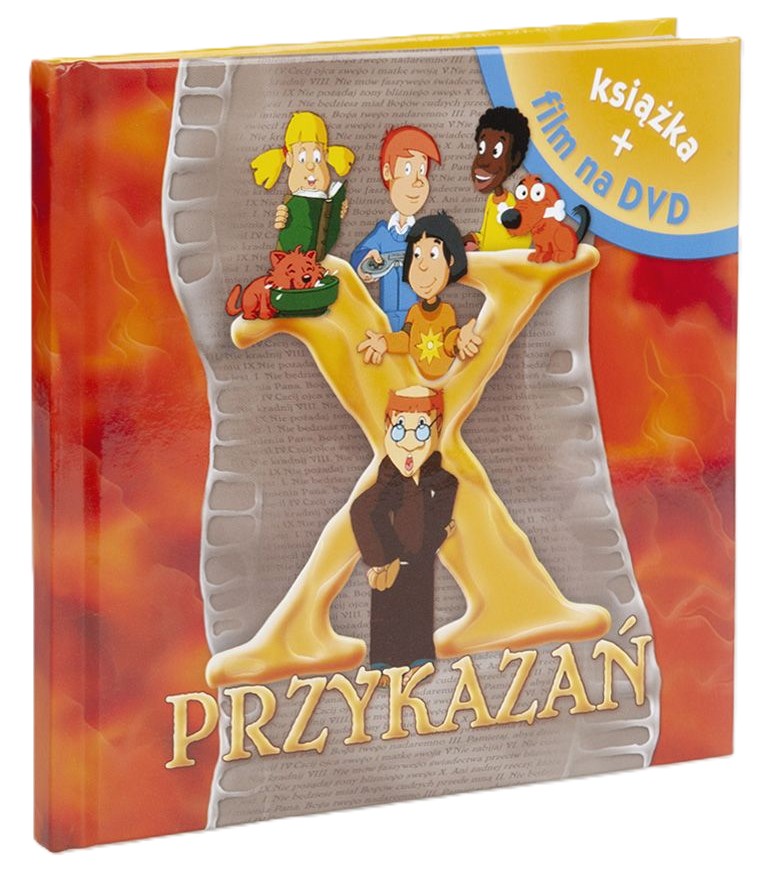 X PRZYKAZAŃ (książka + film na DVD)