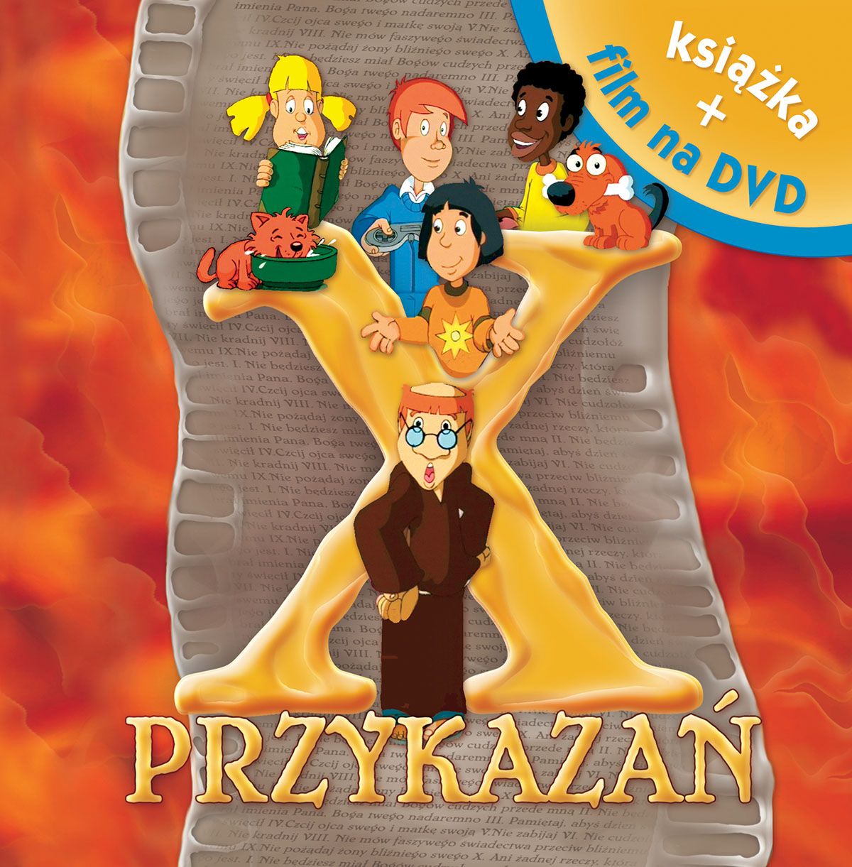 X PRZYKAZAŃ (książka + film na DVD)
