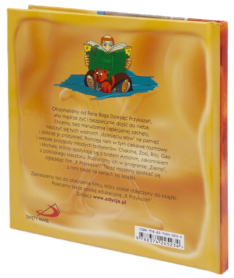X PRZYKAZAŃ (książka + film na DVD)