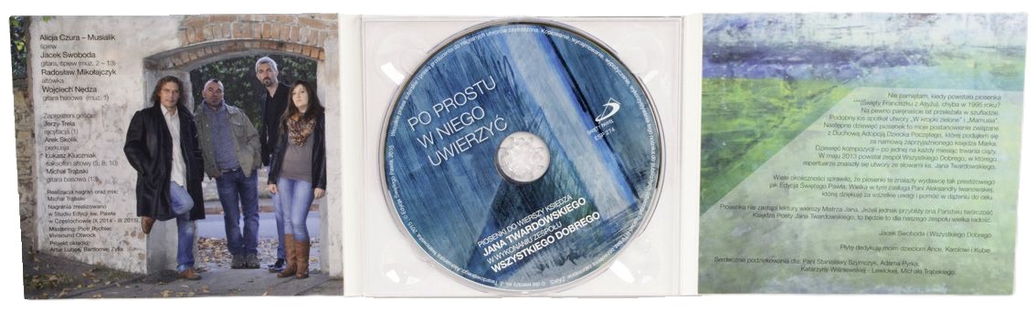 Po prostu w Niego uwierzyć. Piosenki do wierszy ks. Jana Twardowskiego - Zespół Wszystkiego dobrego (CD)