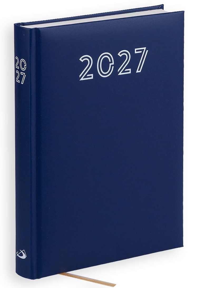 Kalendarz / Terminarz 2027 A5 STANDARD - granatowy
