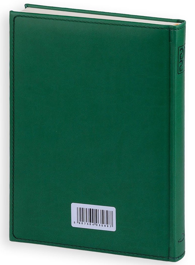 Kalendarz / Terminarz 2027 A5 PRINT - zielony