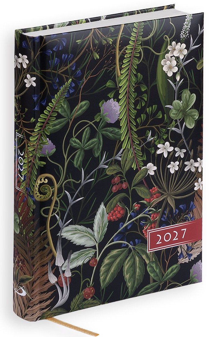 Kalendarz / Terminarz 2027 A5 KOLOROWY - ornament