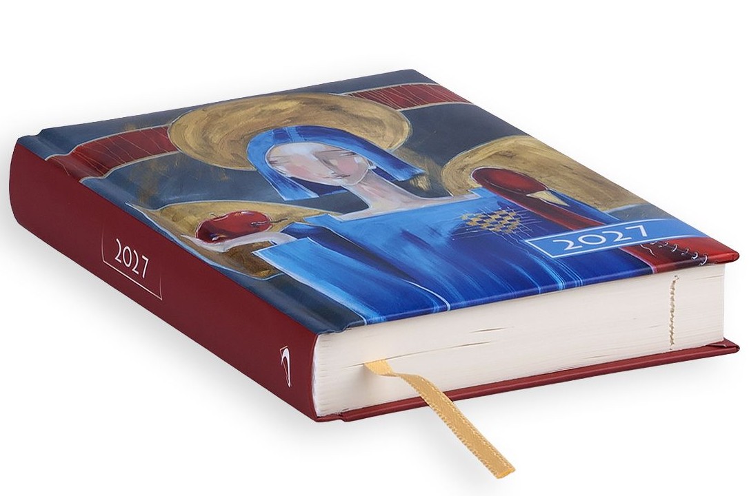 Kalendarz / Terminarz 2027 B6 KOLOROWY - anioł