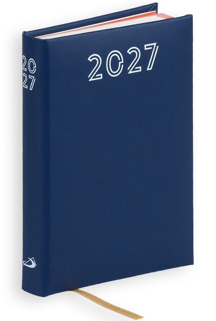 Kalendarz / Terminarz 2027 B7 STANDARD - granatowy