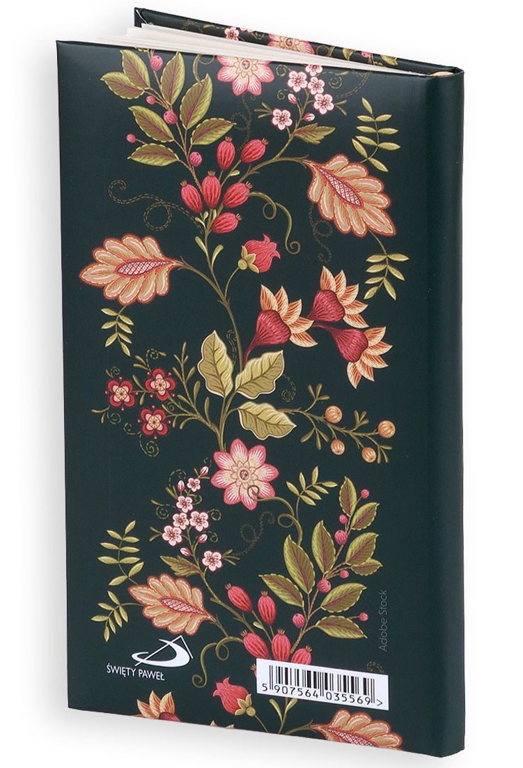 Kalendarz / Terminarz tygodniowy 2027 KOLOROWY - ornament (9x15,3 cm)