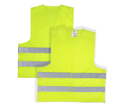 Kamizelka odblaskowa żółta Fluo r. L