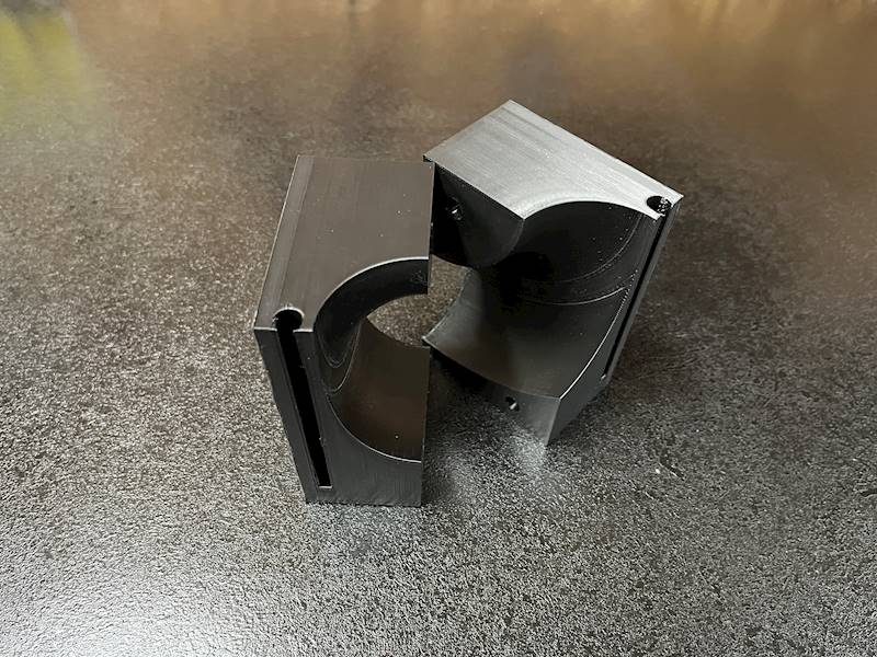 Uchwyt do cięcia Y pipe z kolan 60,3mm R 76