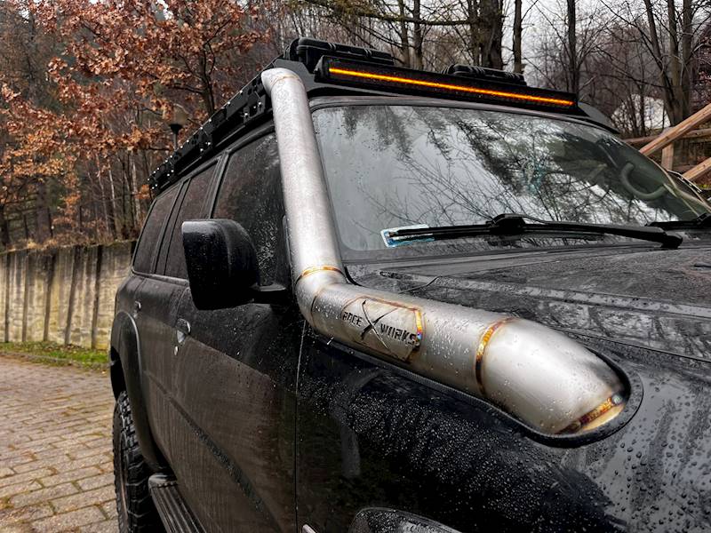 Snorkel nierdzewny Patrol Y61 oraz GU4
