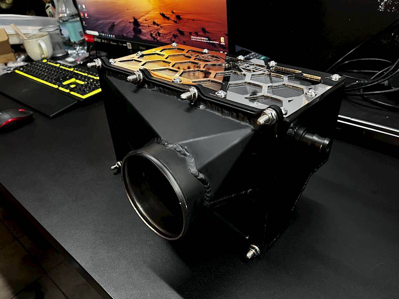 Airbox Y60 Hi-flow 4"