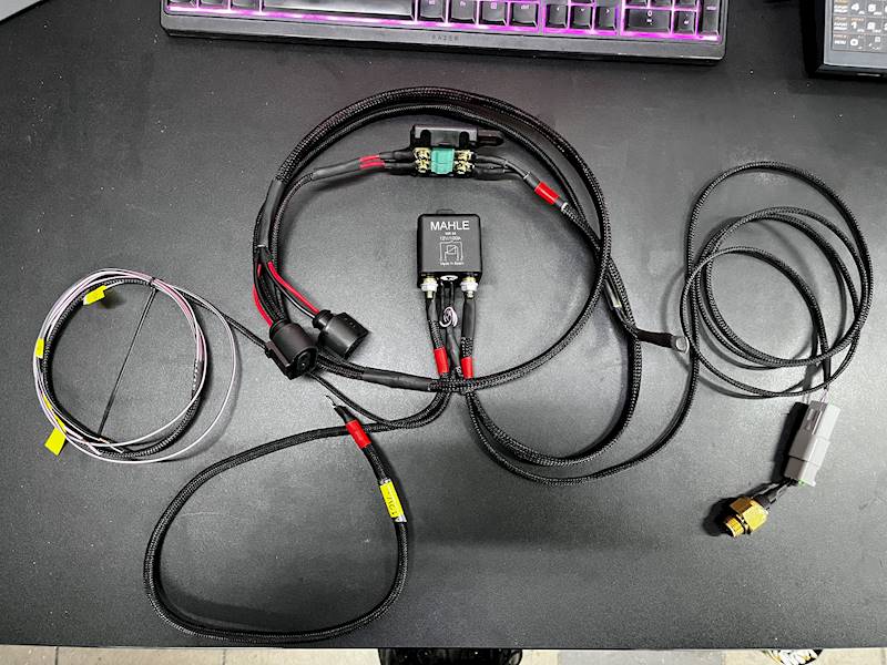 Wiązka instalacyjna NISSAN PATROL Y61 Y60 – wentylatory 2×300 W