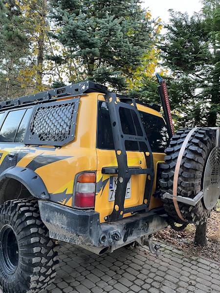 Drabinka  aluminiowa Nissan Patrol Y61 GU2/GU4