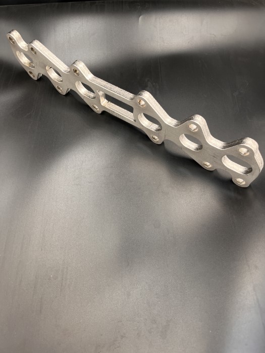 Flansza kolektora wydechowego TOYOTA 1JZ GTE NON-VVTI 12MM 321 1.4541