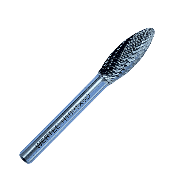 Pilnik obrotowy płomieniowy TYP H 10x25x65x6mm - H1025X6D