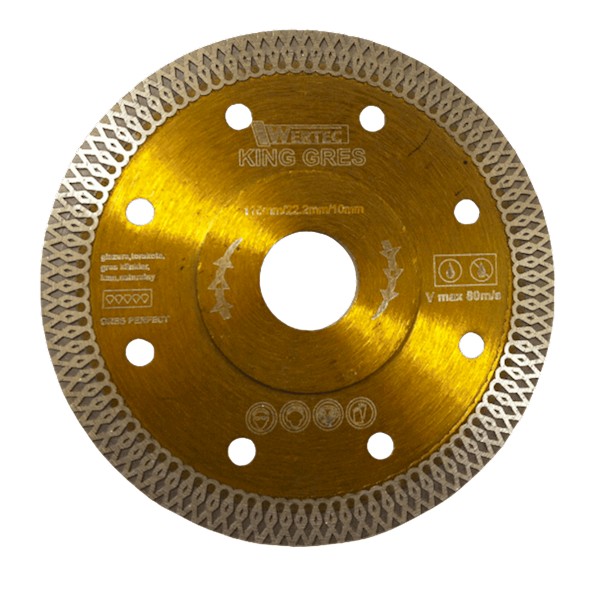Tarcza Diamentowa KING GRES 115x22,23x10mm - KINGGRES115