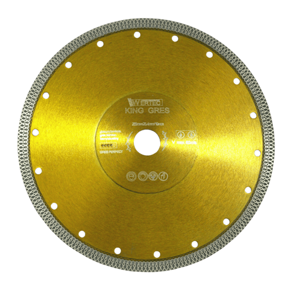 Tarcza Diamentowa KING GRES 250x25,4x10mm - KINGGRES250