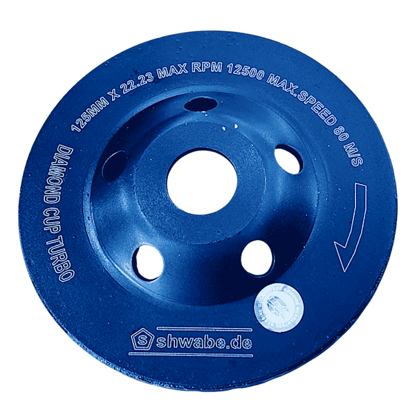 Tarcza Diamentowa do szlif. 125x22,23 Turbo SHWABE - SH125T