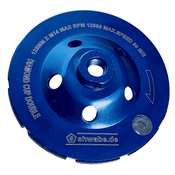 Tarcza Diamentowa do szlif.125xM14 DOUBLE SHWABE - SH125DM14