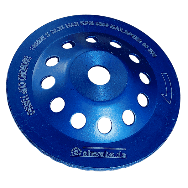 Tarcza Diamentowa do szlifowania 180x22,2mm turbo - SH180T