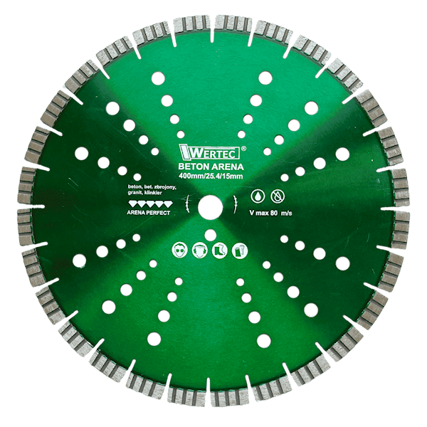 Tarcza Diamentowa ARENA 400x25,4x15mm - ARENA400