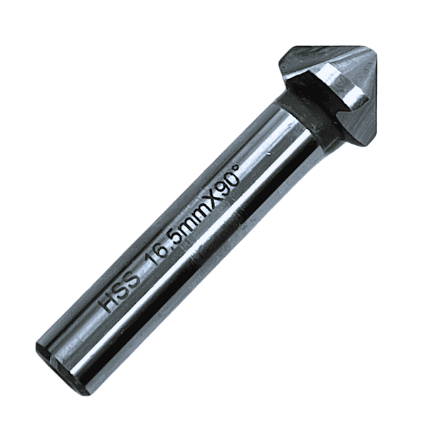 Pogłębiacz stożkowy 90' HSS M2 16,5mm - 90PS165M2