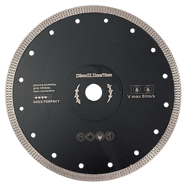 Tarcza Diamentowa TOOLMAN GRES 230x22,23MM - TLGRES23022