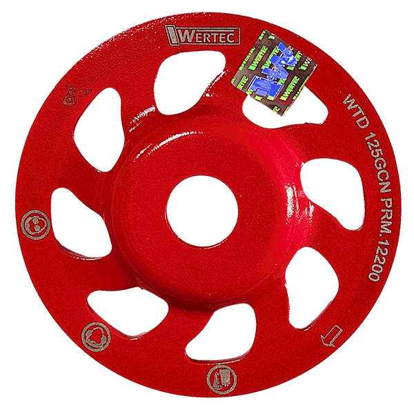 Tarcza Diamentowa do szlif.125x22,23 GCN WERTEC - WTD125GCN