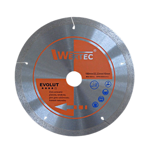 Tarcza diamentowa EVOLUT 200MMx2.0x10 x 25,4 - EVOLUT200