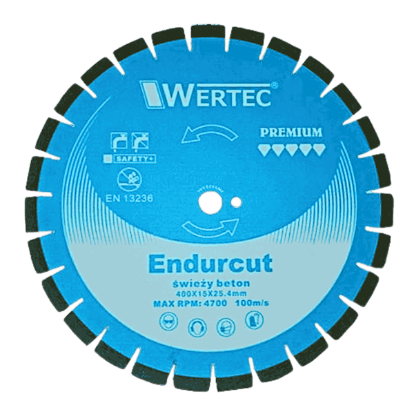 Tarcza diamentowa ENDURCUT 400x15x25,4mm świeży beton - ENDURCUT400