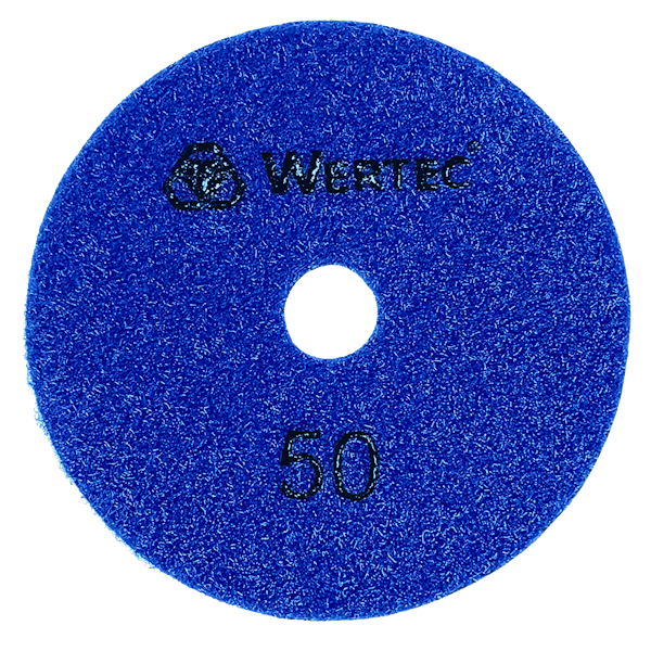 Dysk polerski 100mm gr. 50 WERTEC - WDP100050