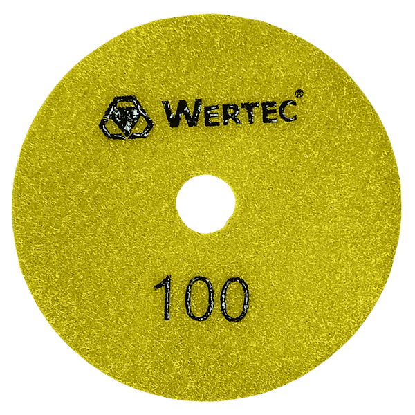 Dysk polerski 100mm gr.100 WERTEC - WDP100100