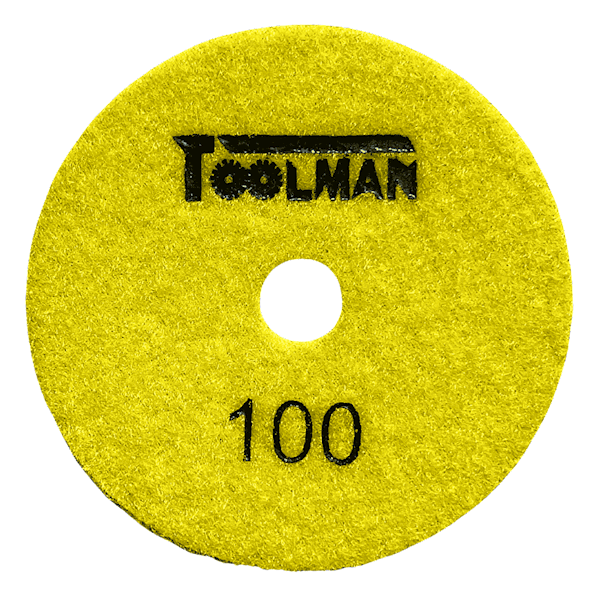 Dysk polerski 100mm gr.100 TOOLMAN - TLDP100100