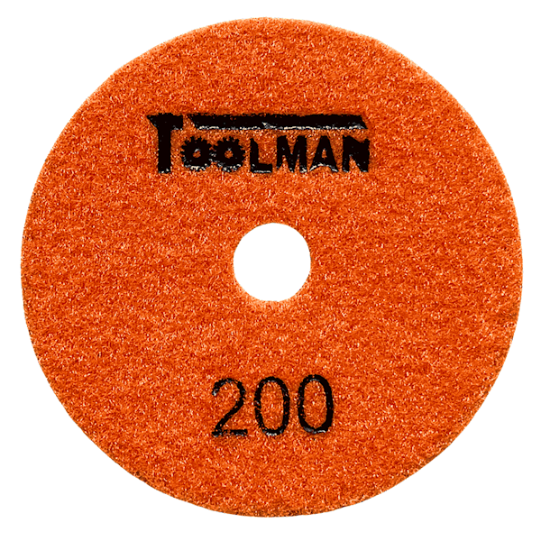 Dysk polerski 100mm gr.200 TOOLMAN - TLDP100200