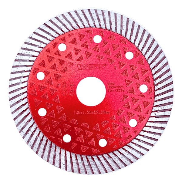 Tarcza diamentowa 125x1,35x22,23 turbo na mokro - WTD125H