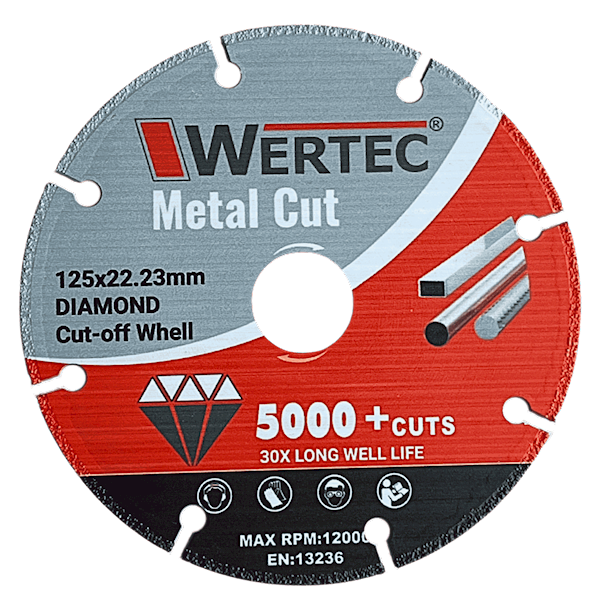 Tarcza diamentowa MetalCut 125*22.23MM - METALCUT125
