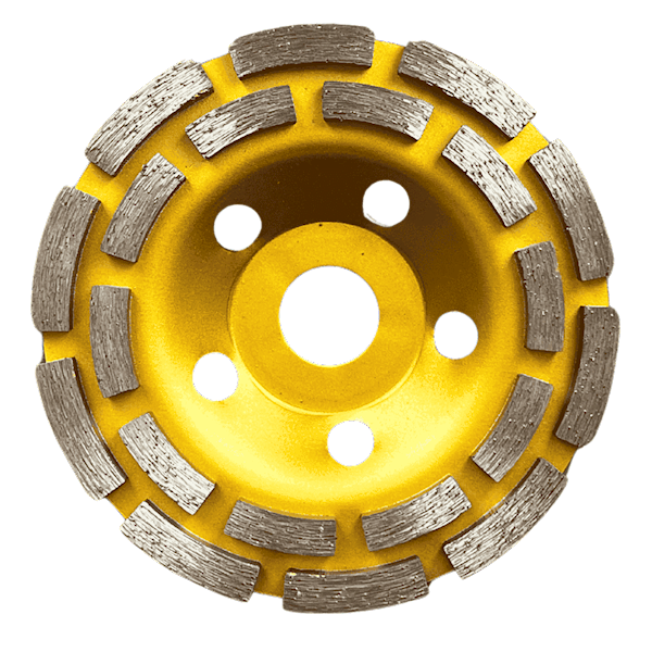 Tarcza diamentowa do szlif.125x22,23 double GOLD - WTD125DG