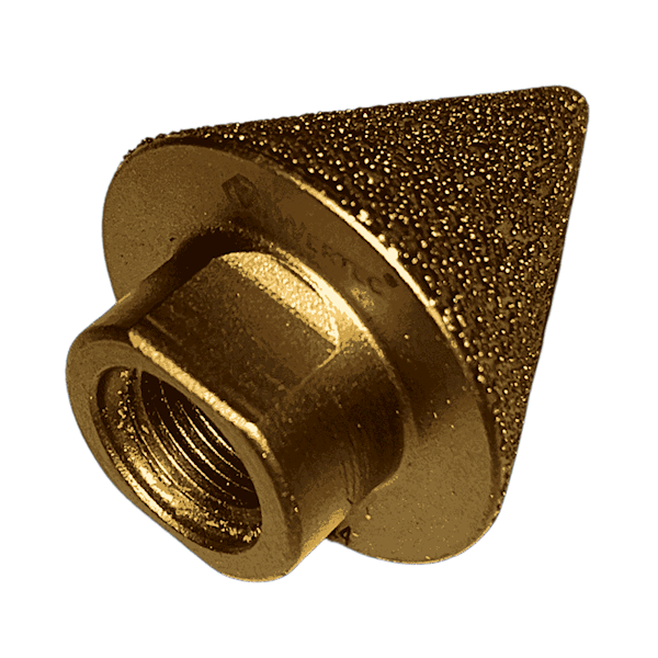 Frez stożkowy 2-38mm M14 lutoway próziowo WERTEC - WTAFS238