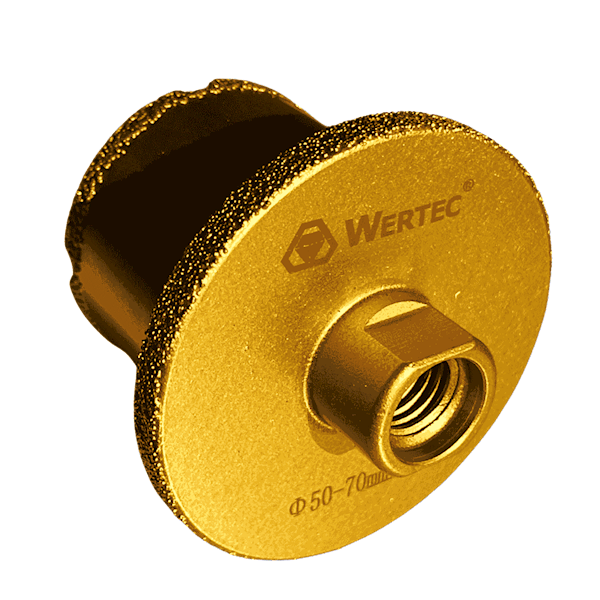 Koronka diamentowa BLUE 50-70mm WERTEC - WTC5070