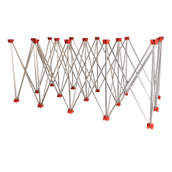 Stół roboczy "SPIDER - 15"  3 X 5 kolumy  (113*221*80) WERTEC - WTSPIDER15