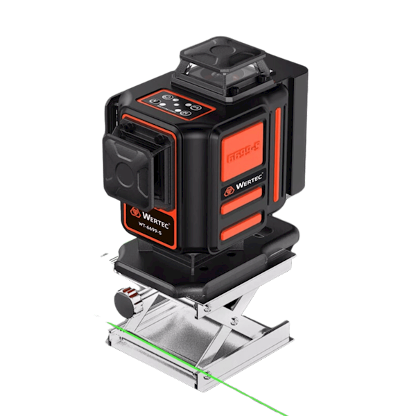 Laser poziomujący z elektroniczna kompensacją 16 liniowy WT-6699S WERTEC