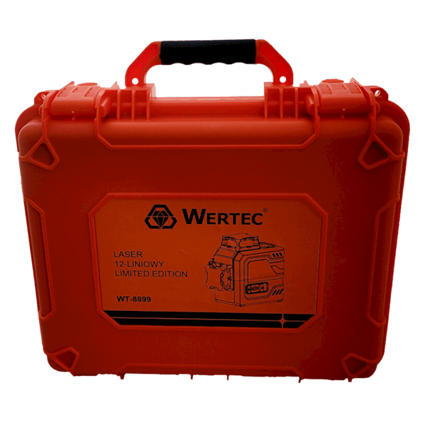 Laser poziomujący 12 liniowy green light WT-8899 WERTEC