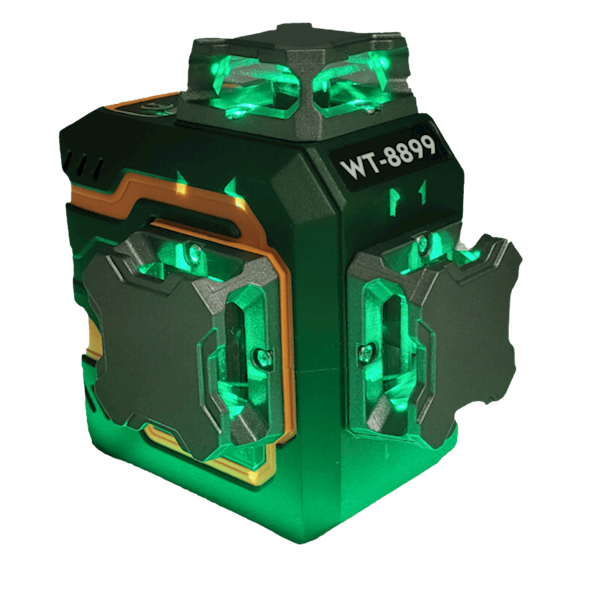 Laser poziomujący 12 liniowy green light WT-8899 WERTEC