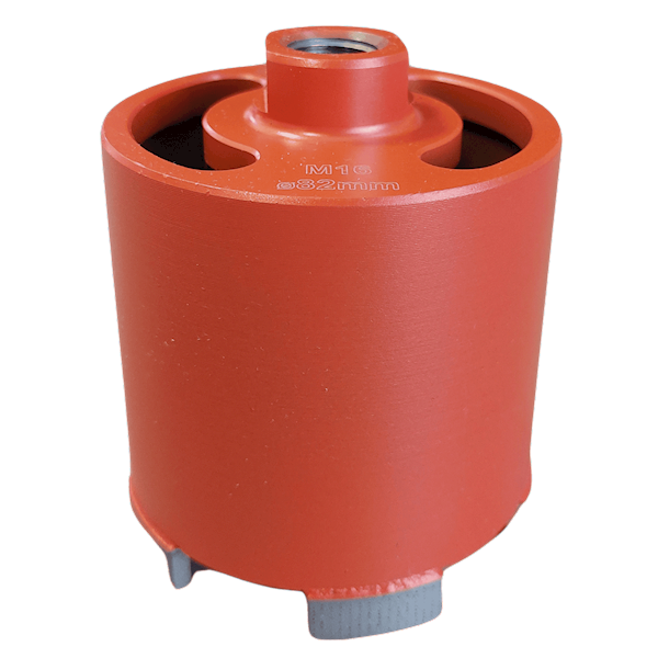 Bezudarowa otwornica diamentowa D-Trix 82x80mm WERTEC - WT8280M