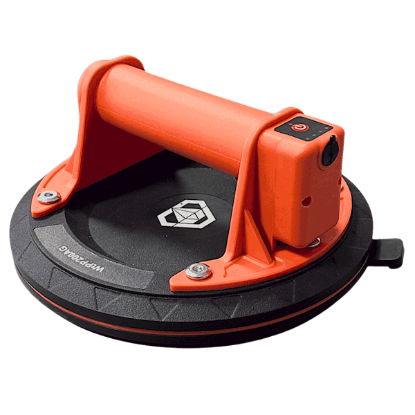 Przyssawka próżniowa automatyczna 200mm z manometrem AG WERTEC - WTPP200AG