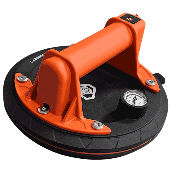 Przyssawka próżniowa automatyczna 200mm z manometrem AG WERTEC - WTPP200AG
