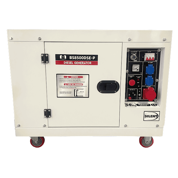 Agregat prdotwórczy 3-fazy 7500W Diesel SILENT - BS8500DSE-P